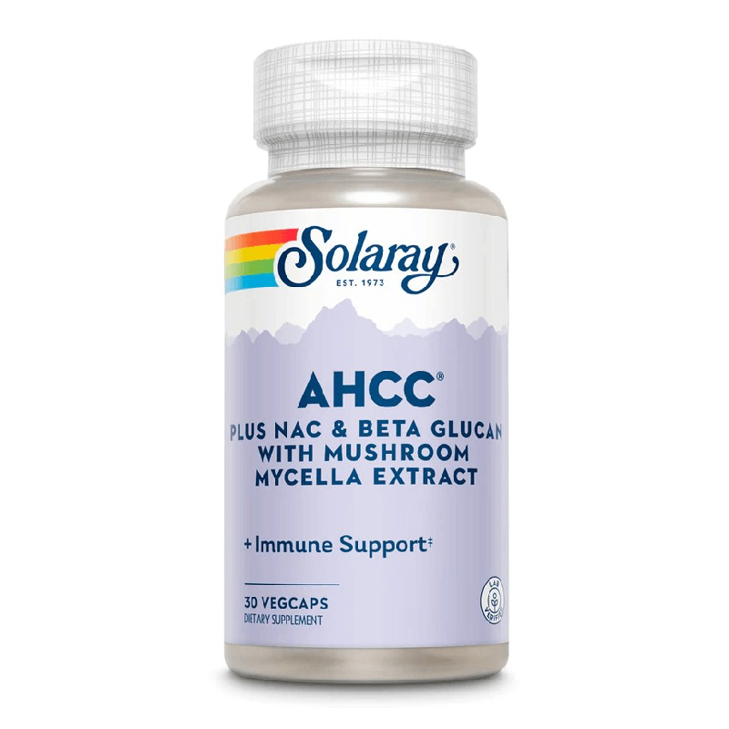 AHCC plus NAC & Beta Glucan Solaray