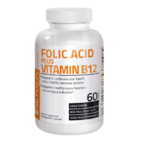 Acid Folic 800 mcg + Vitamina B12 1000 mcg