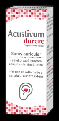Acustivum durere spray auricular