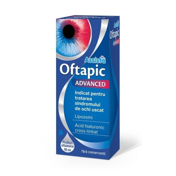 Assista Oftapic Advanced picaturi ochi