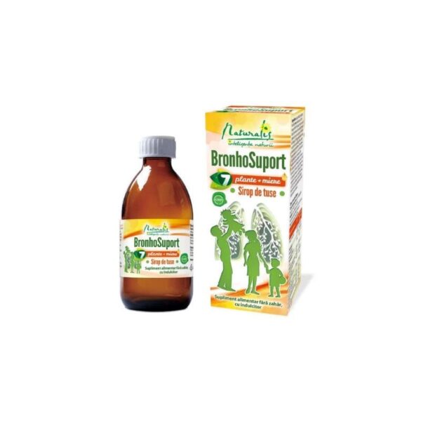 BronhoSuport 7 plante + miere