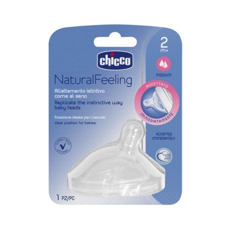 Chicco Natural Feeling Tetina silicon 1 bucata