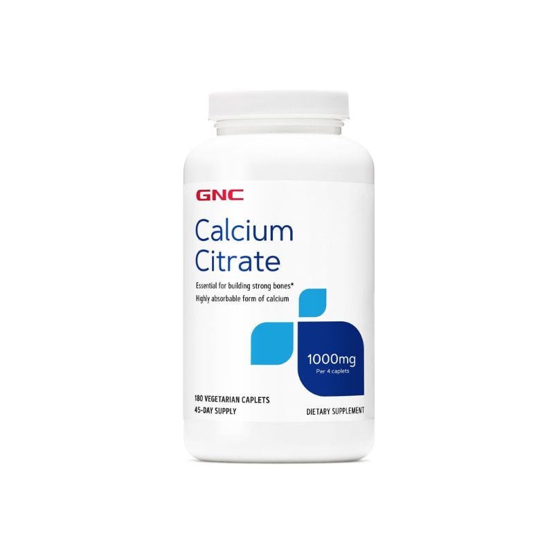 GNC Calcium Citrate 1000 mg/4 tablete