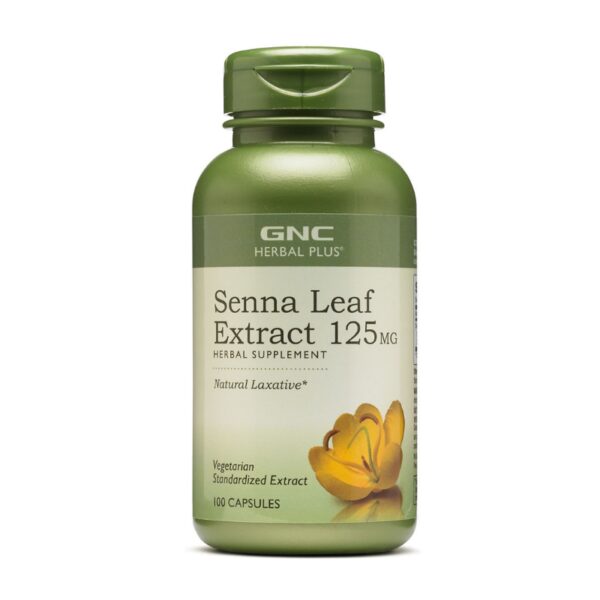GNC Extract din Frunze de Senna 125 mg
