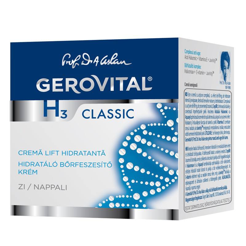 Gerovital H3 Classic crema lift hidratanta