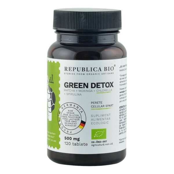 Green Detox ecologic 120 tablete