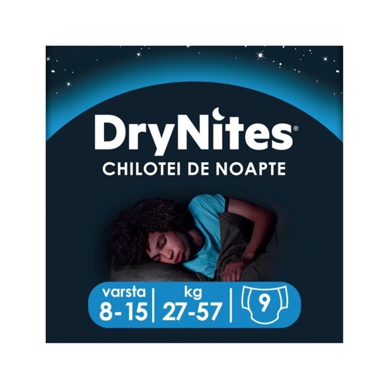 HUGGIES DryNites chiloti absorbanti 27-57kg