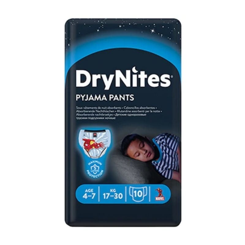 Huggies DryNites Conv 4-7 ani Baieti