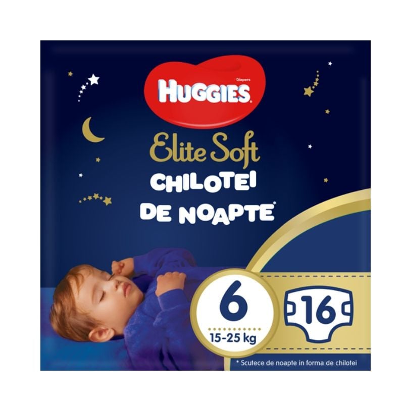 Huggies Pants Elite Soft de Noapte
