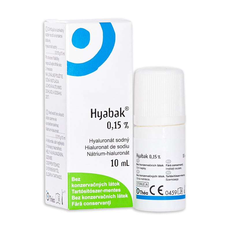 Hyabak colir 0.15% solutie lentile contact