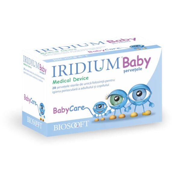 Iridium Baby servetele sterile x 28