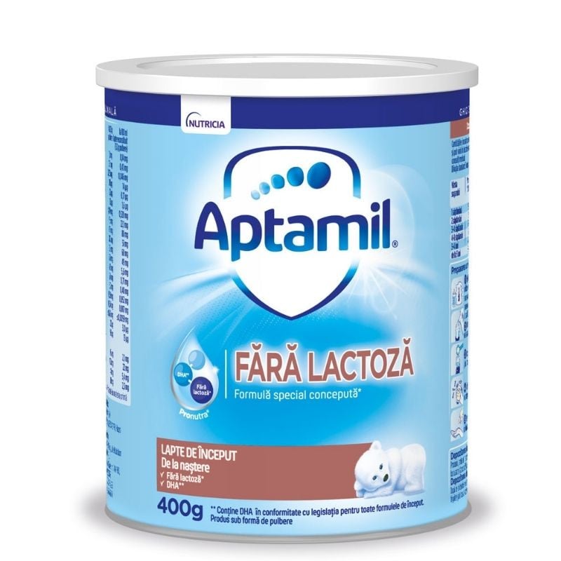 Lapte praf Aptamil Fara lactoza