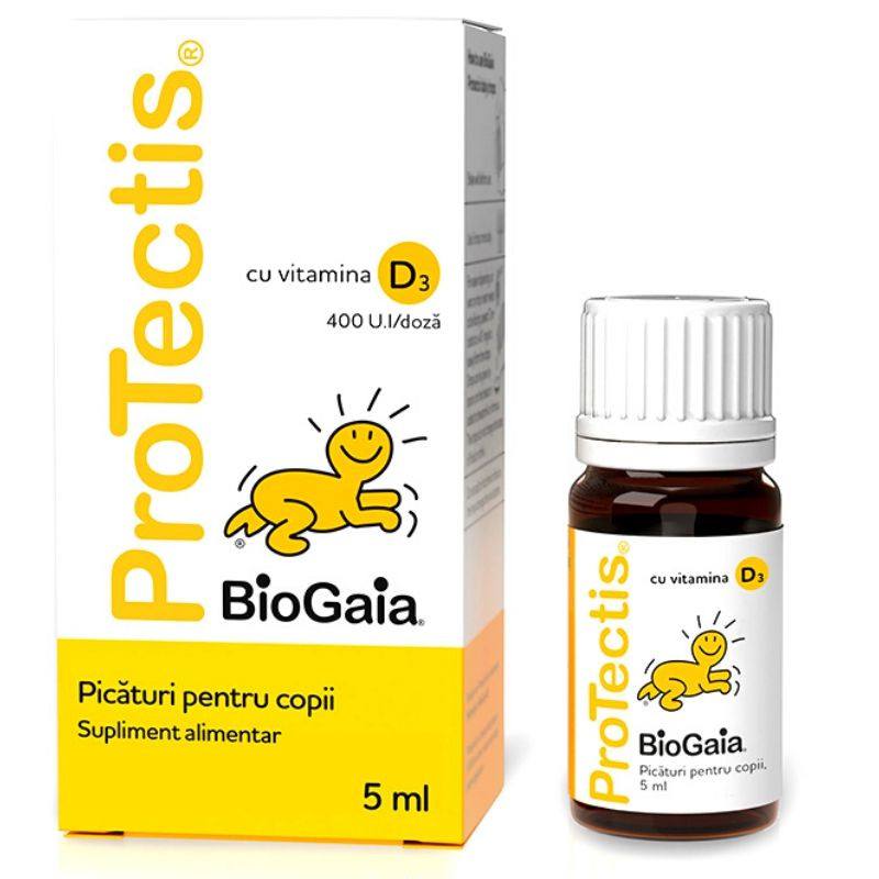 ProTectis cu Vitamina D3 picaturi pentru copii