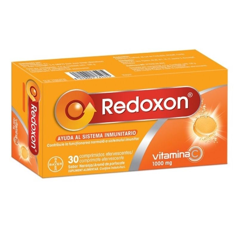 Redoxon vitamina C 1000 mg aroma de portocale