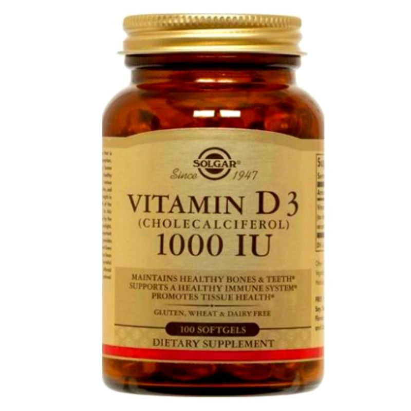 Solgar Vitamin D3 1000UI