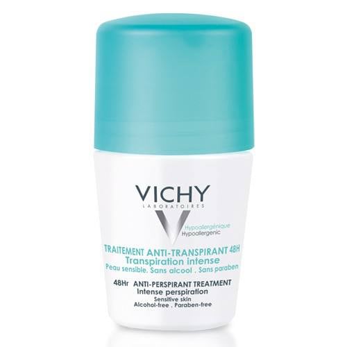 Vichy Deodorant Roll-on antiperspirant eficient 48h cu parfum