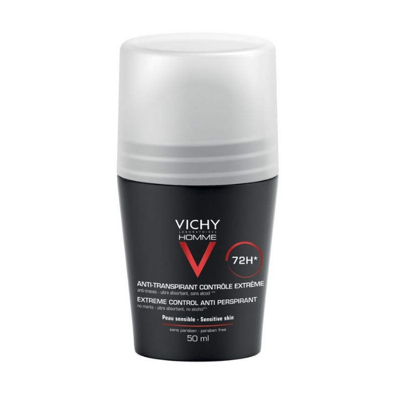 Vichy Homme deodorant roll-on eficacitate 72h