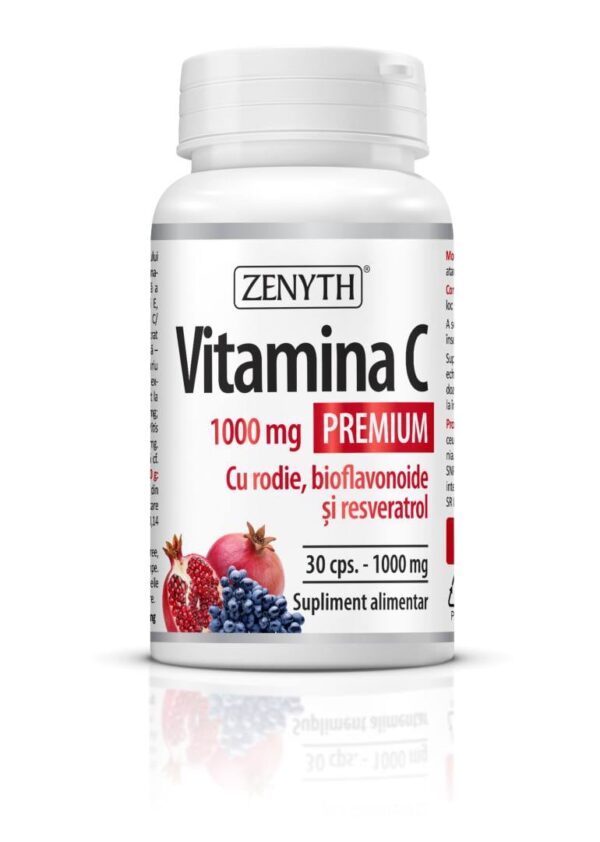 Vitamina C Premium RODIE si bioflavonoide 1000 mg