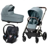 Carucior Cybex Balios S Lux 3 in 1 Taupe Sky Blue