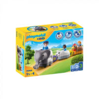 1.2.3 Tren Cu Animalute Playmobil