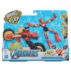 Figurina cu vehicul Hasbro Avengers Bend and Flex Iron Man