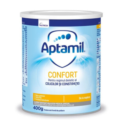 Lapte praf Aptamil CONFORT impotriva colicilor