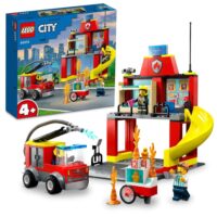 Lego City Statie si masina de pompieri 60375