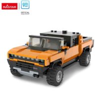 Masina de construit Rastar Jeep Hummer EV 1:30 Orange