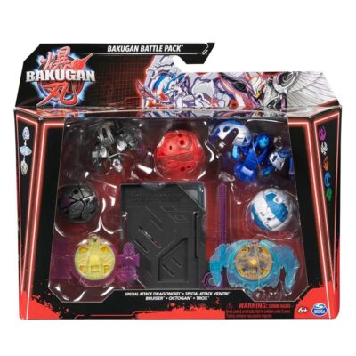 Set Bakugan Special Attack Battle Pack Dragonoid cu 5 figurine