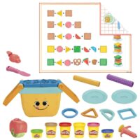 Set plastilina picnic cu cosulet si forme Hasbro Play Doh
