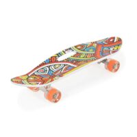 Skateboard cu maner Byox 66 cm Rosu